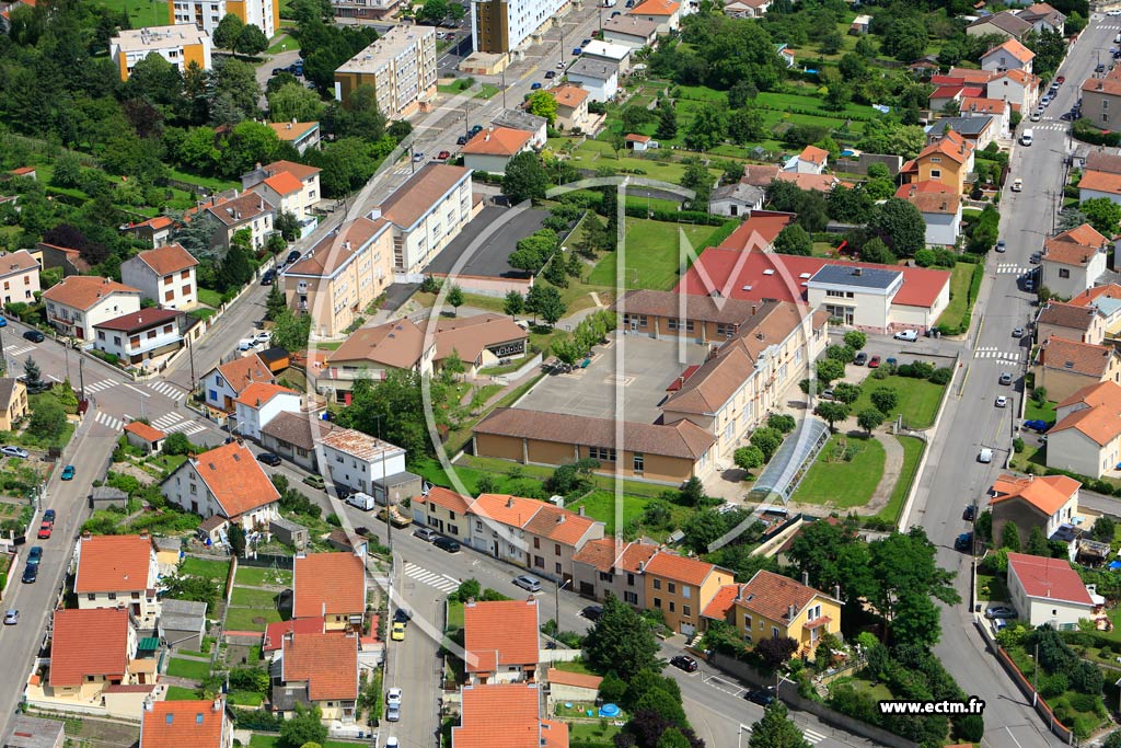Photo arienne de Varangville