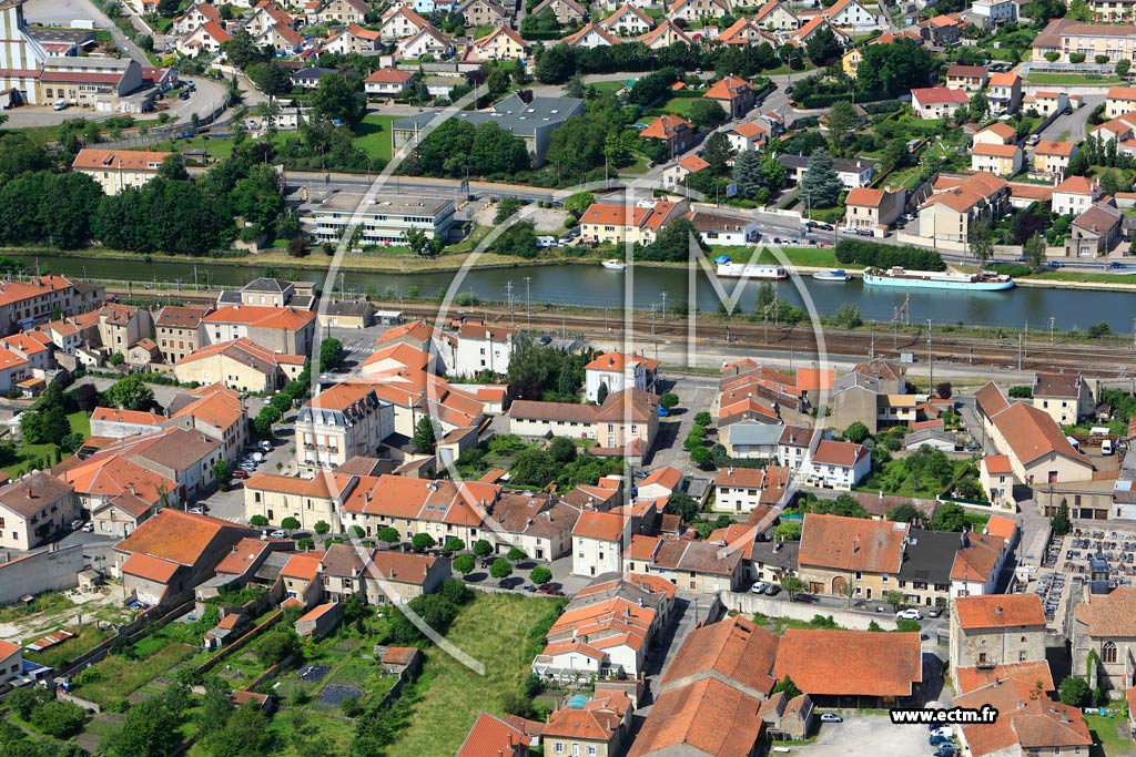 Photo arienne de Varangville