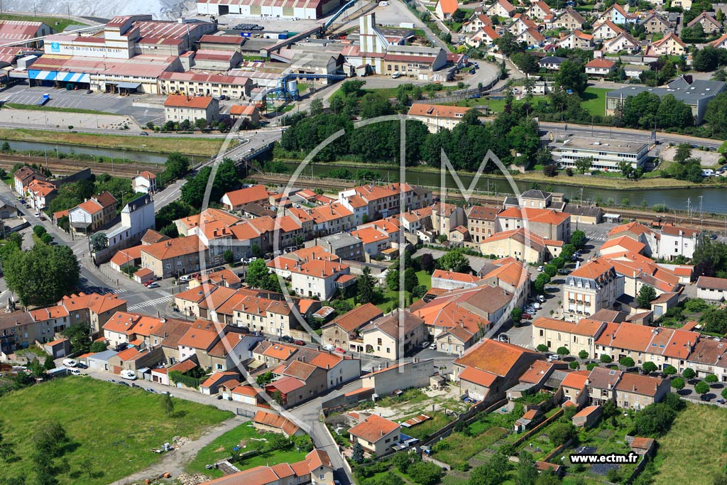 Photo arienne de Varangville