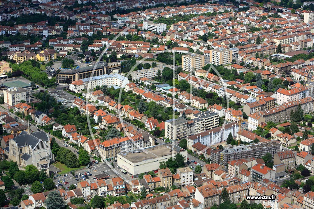 Photo arienne de Villers-ls-Nancy