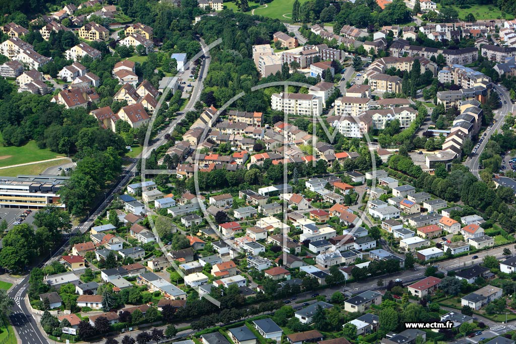 Photo arienne de Villers-ls-Nancy