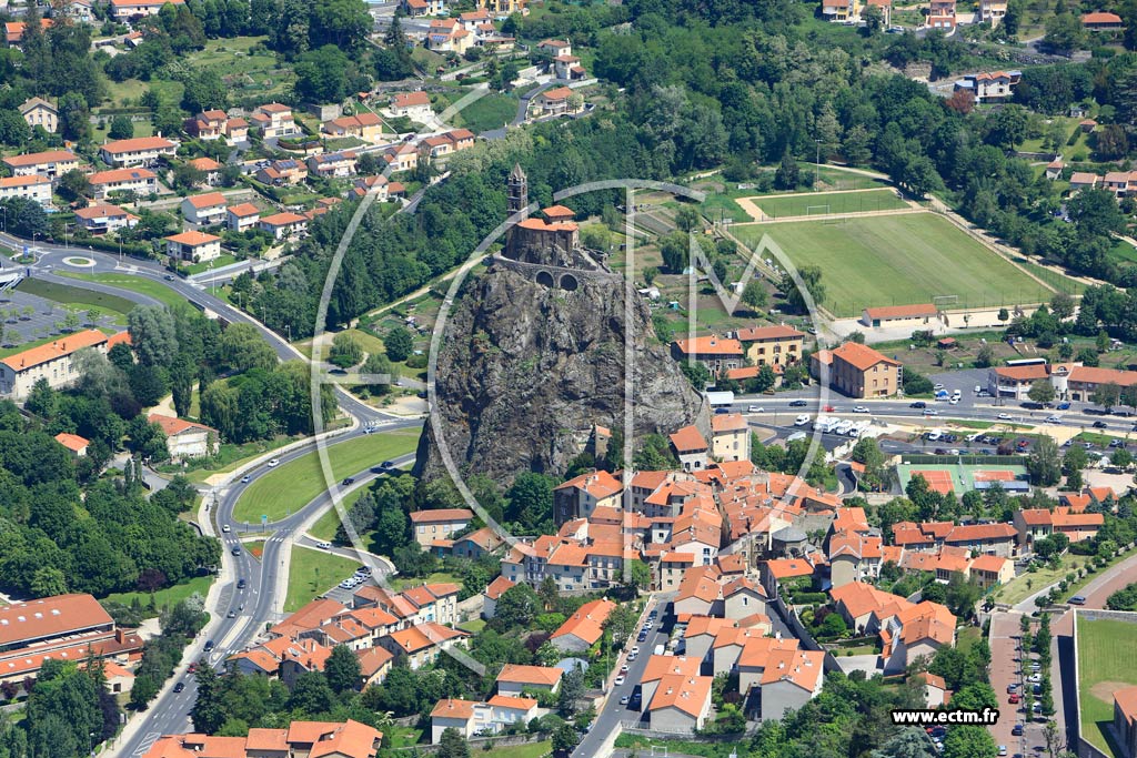 Photo arienne de Chapelle Saint Michel de l'Aiguilhe (Aiguilhe)