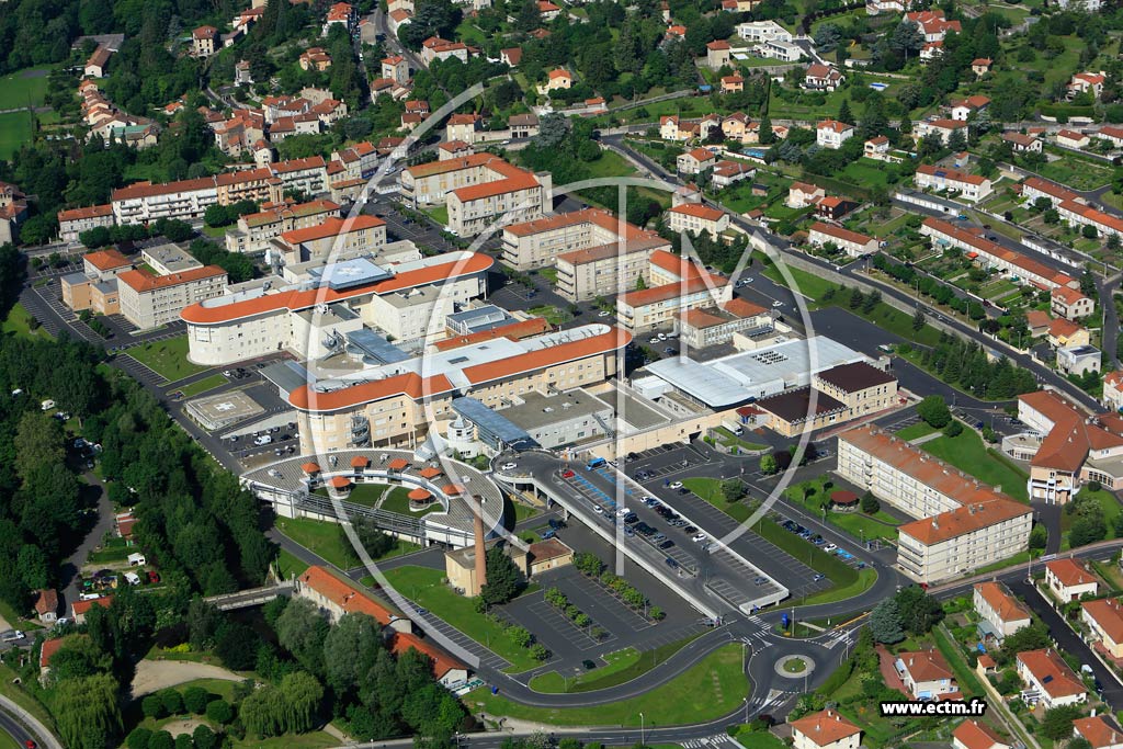 Photo arienne de Le Puy en Velay (Centre Hospitalier Emile Roux)