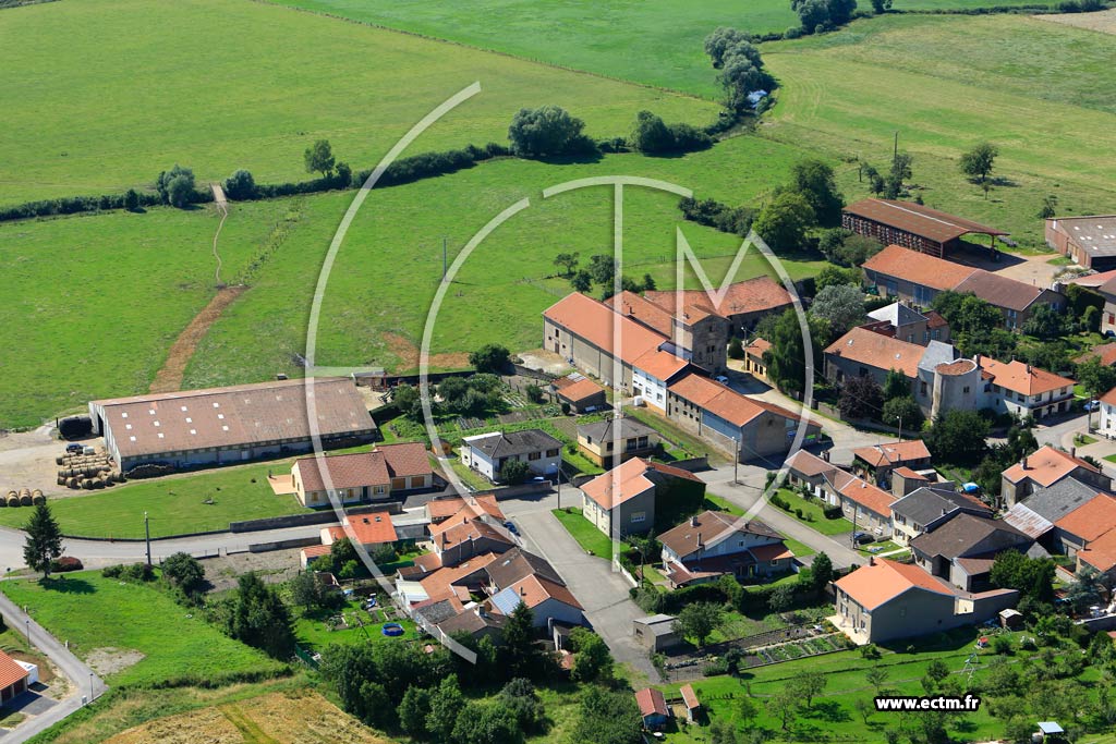 Photo arienne de Ancerville