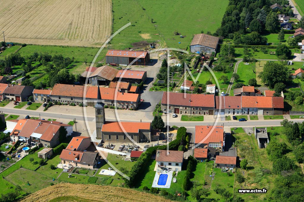 Photo arienne de Ancerville