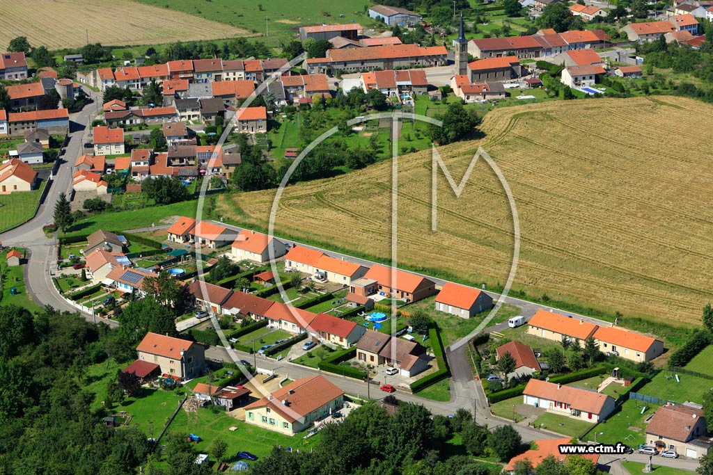 Photo arienne de Ancerville