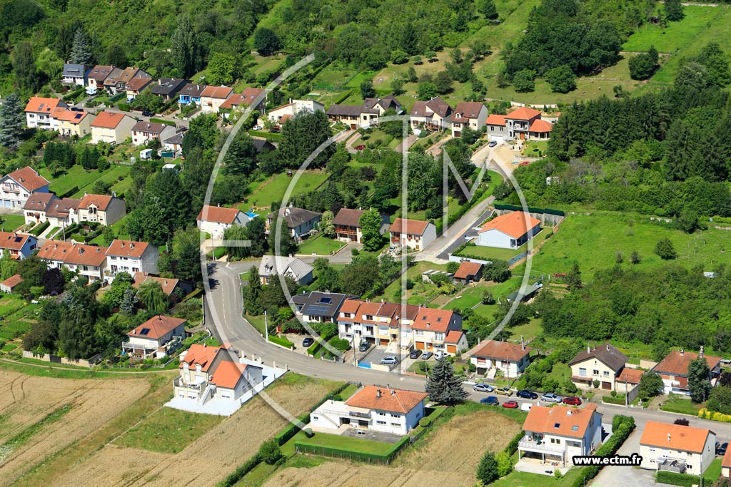 Photo arienne de Ancy-sur-Moselle