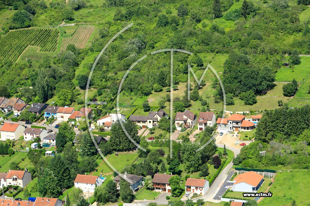 Photo arienne de Ancy-sur-Moselle
