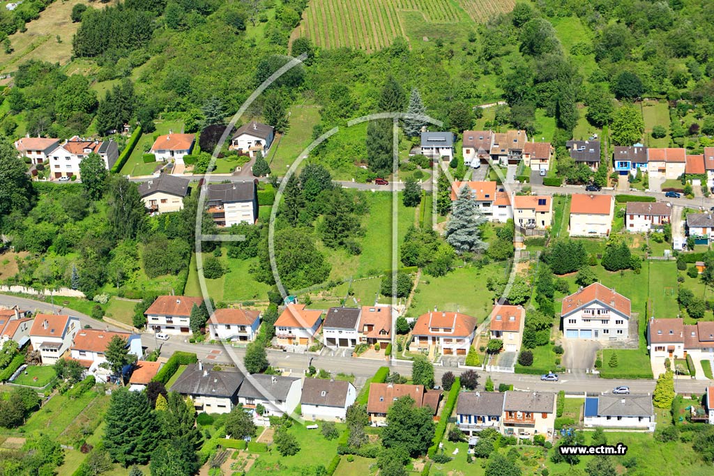 Photo arienne de Ancy-sur-Moselle