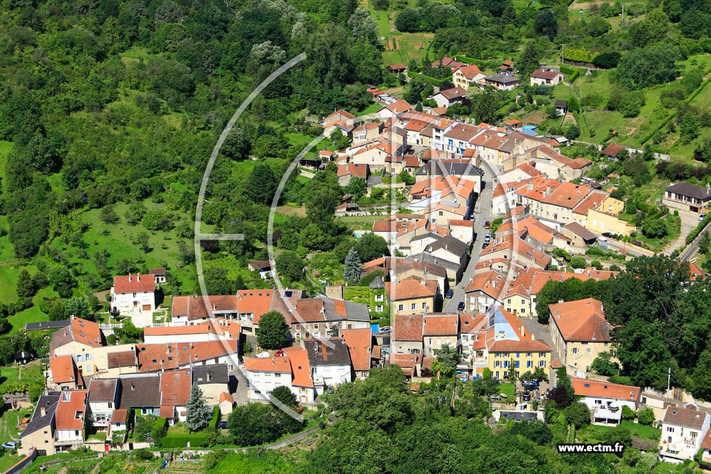 Photo arienne de Ancy-sur-Moselle