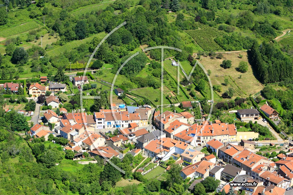 Photo arienne de Ancy-sur-Moselle