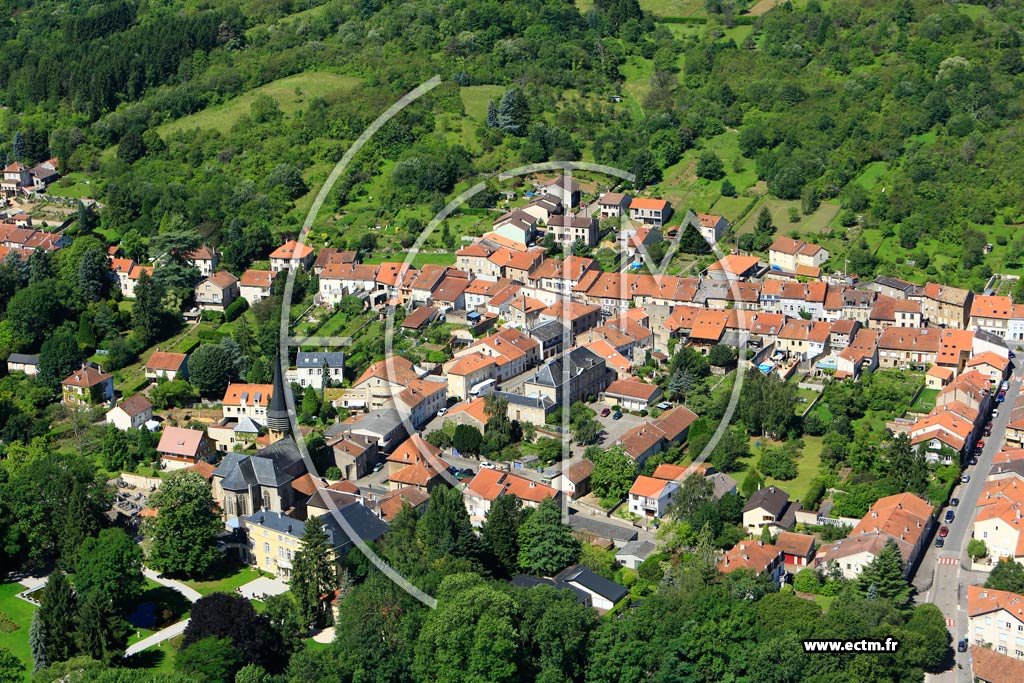 Photo arienne de Ancy-sur-Moselle