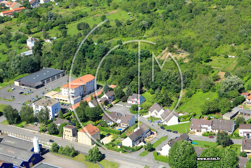 Photo arienne de Ars-sur-Moselle
