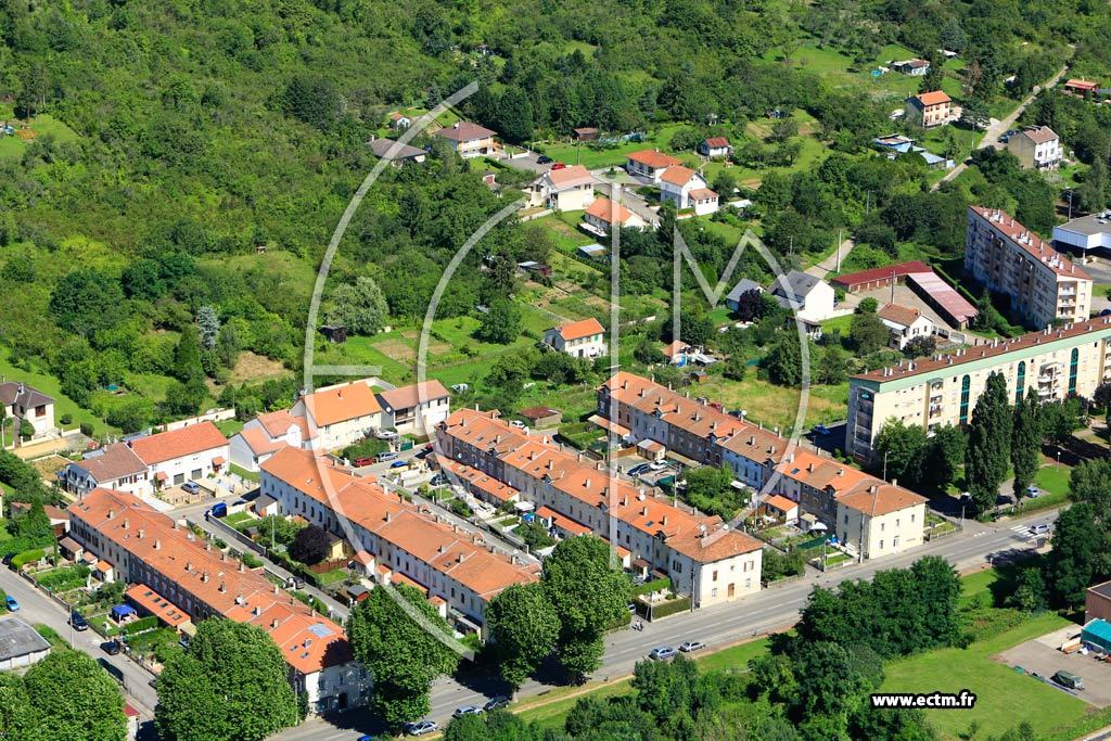Photo arienne de Ars-sur-Moselle