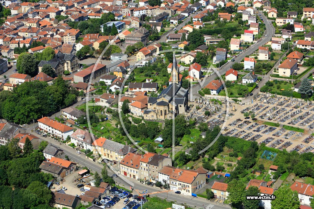 Photo arienne de Ars-sur-Moselle