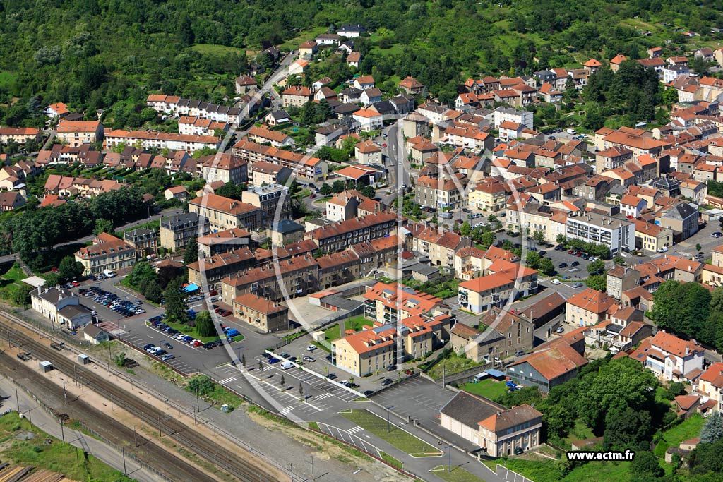 Photo arienne de Ars-sur-Moselle