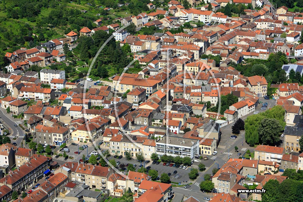 Photo arienne de Ars-sur-Moselle