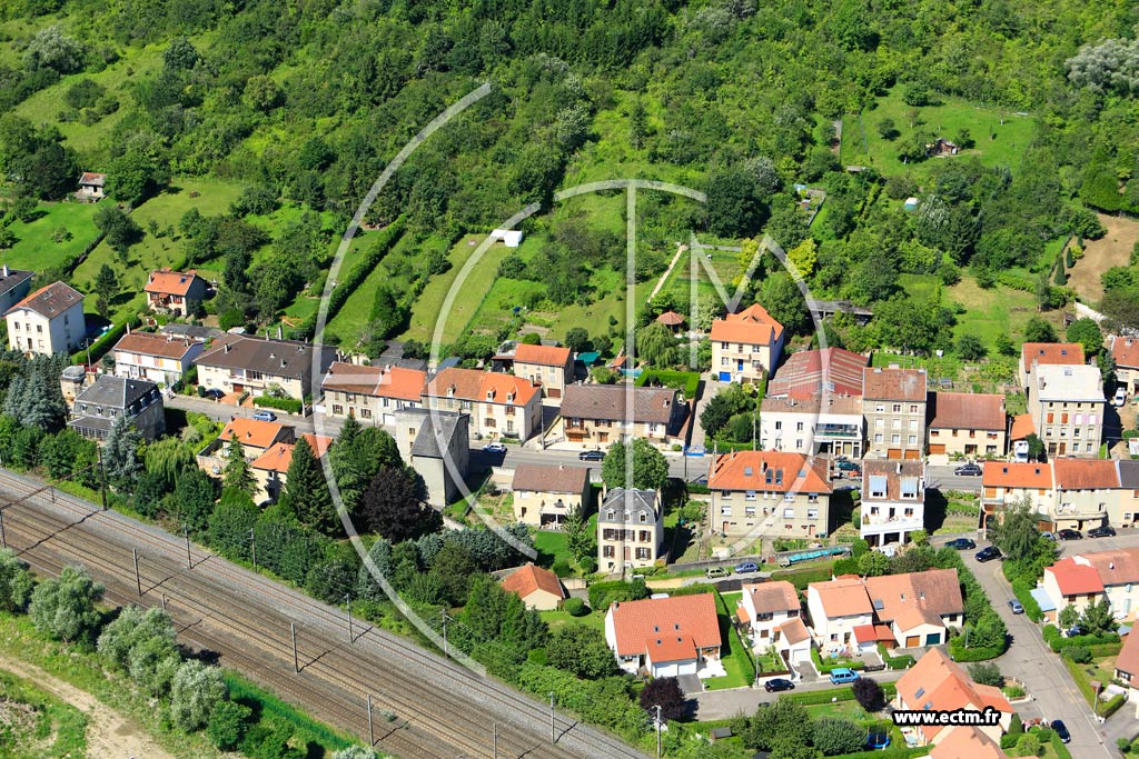 Photo arienne de Ars-sur-Moselle