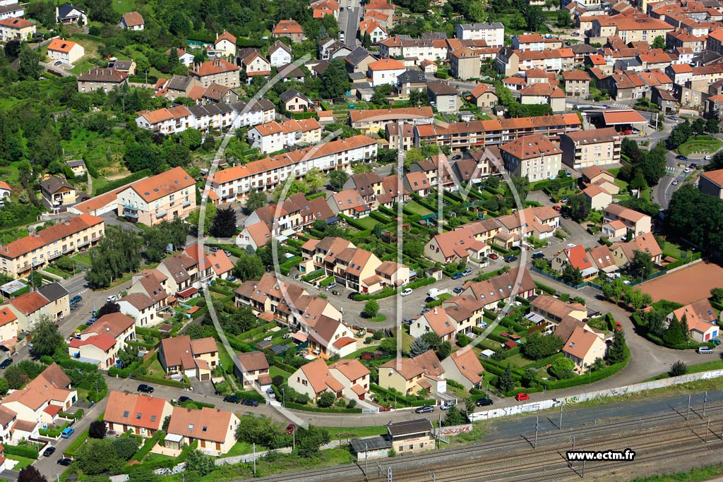 Photo arienne de Ars-sur-Moselle