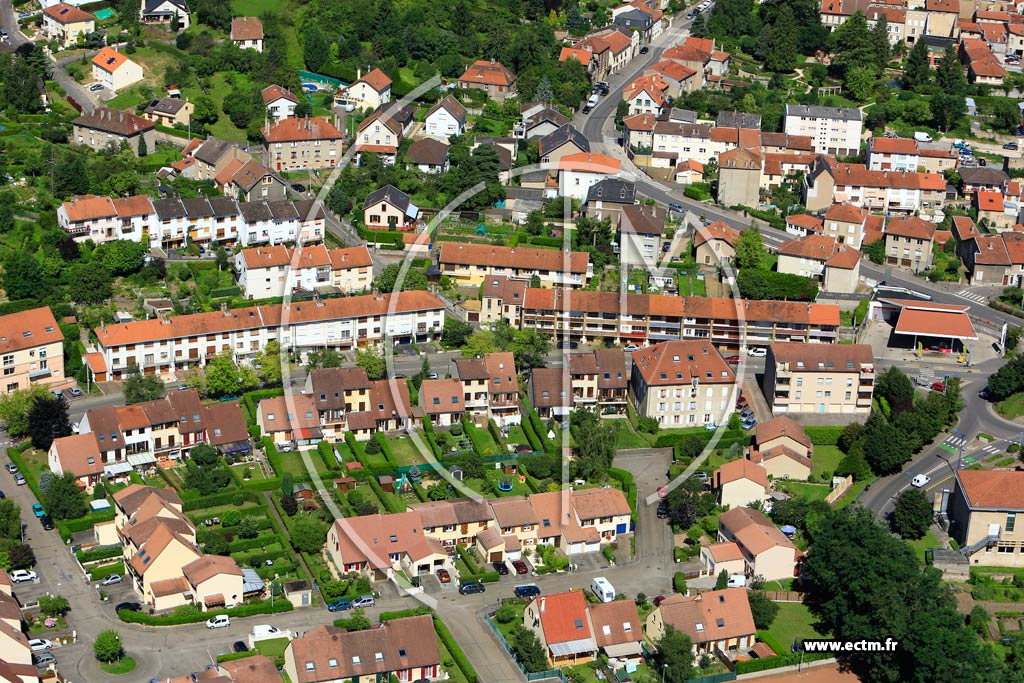 Photo arienne de Ars-sur-Moselle