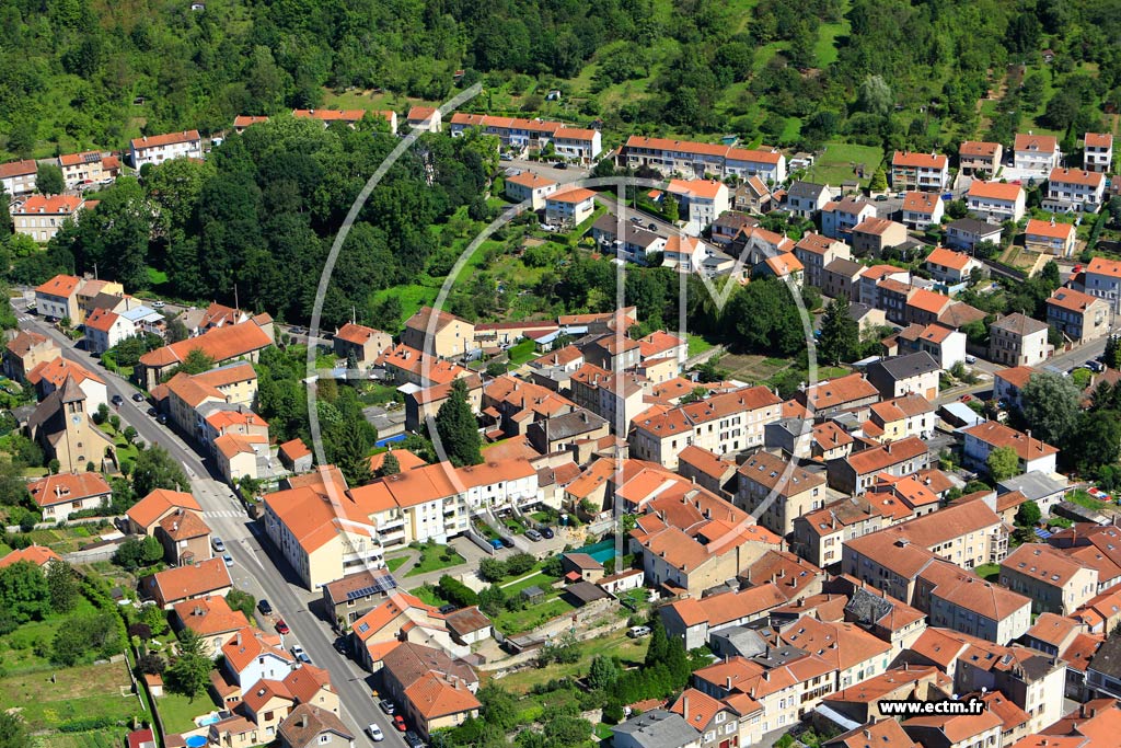 Photo arienne de Ars-sur-Moselle