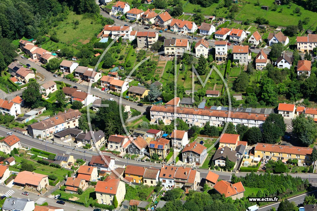 Photo arienne de Ars-sur-Moselle