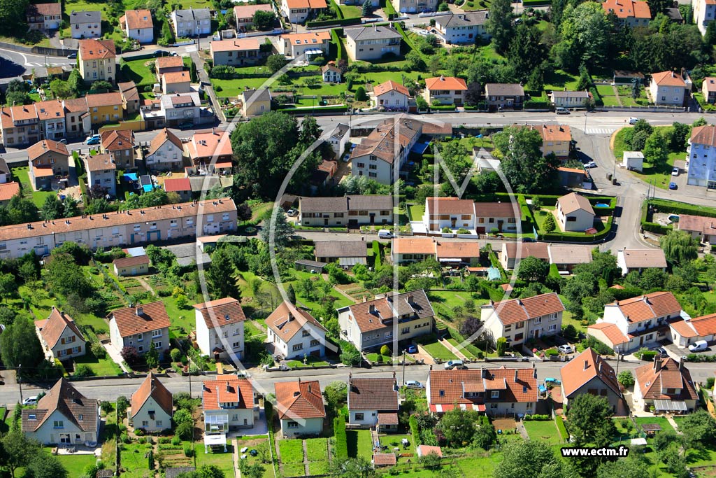Photo arienne de Ars-sur-Moselle