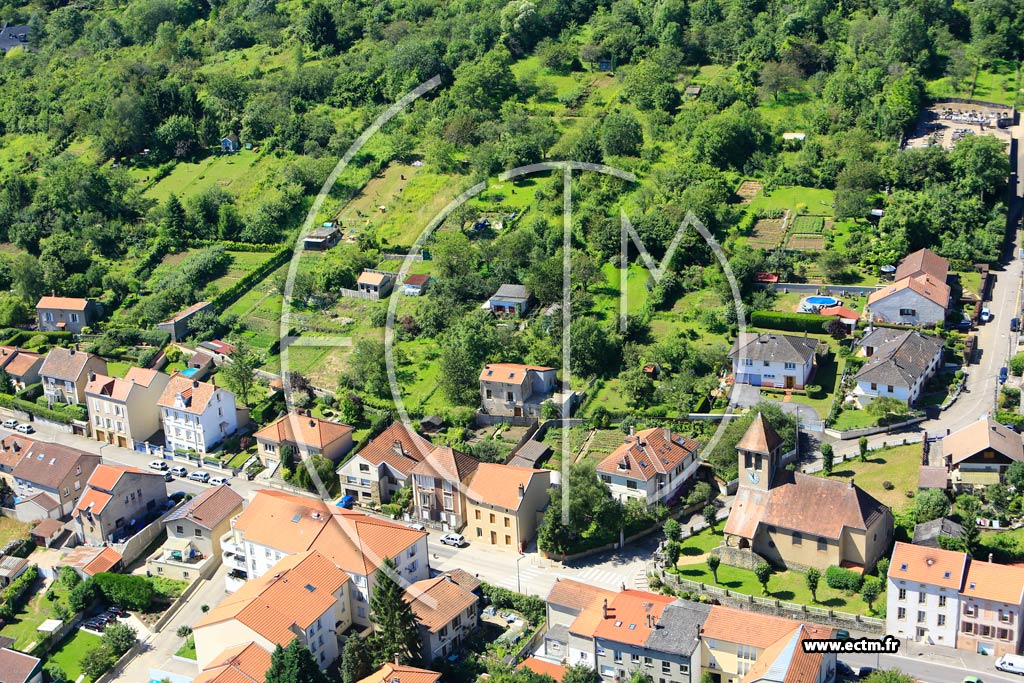 Photo arienne de Ars-sur-Moselle