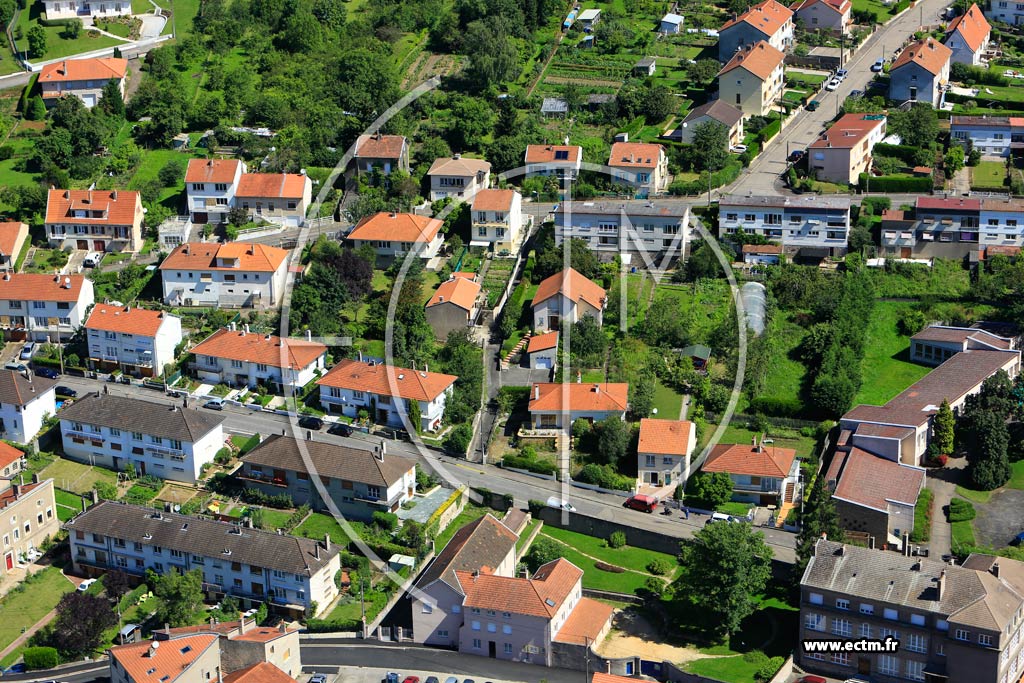Photo arienne de Ars-sur-Moselle