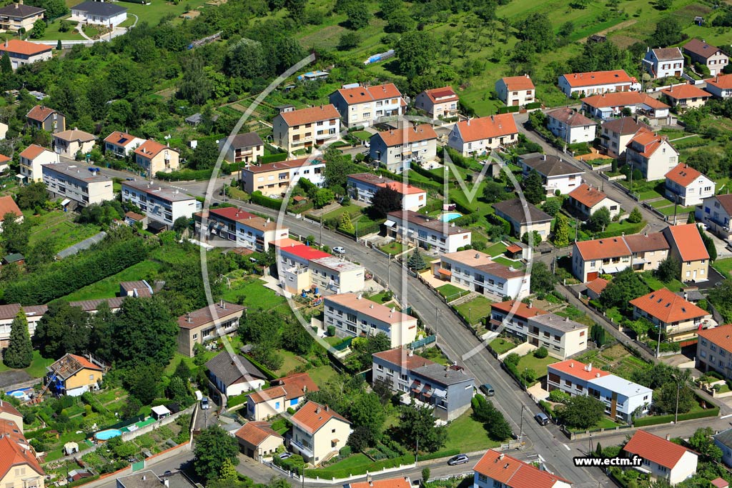 Photo arienne de Ars-sur-Moselle