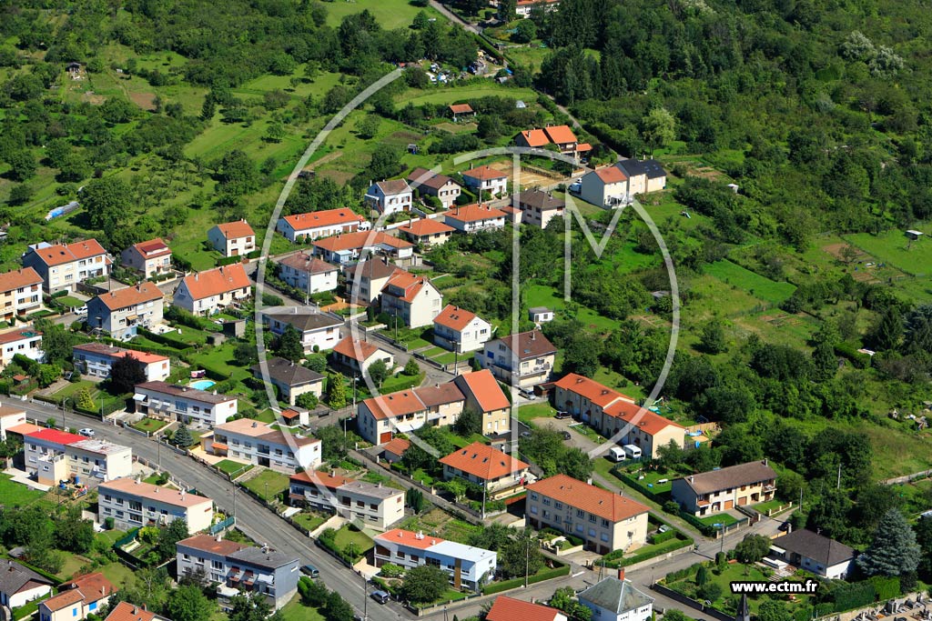 Photo arienne de Ars-sur-Moselle
