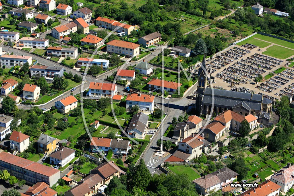 Photo arienne de Ars-sur-Moselle