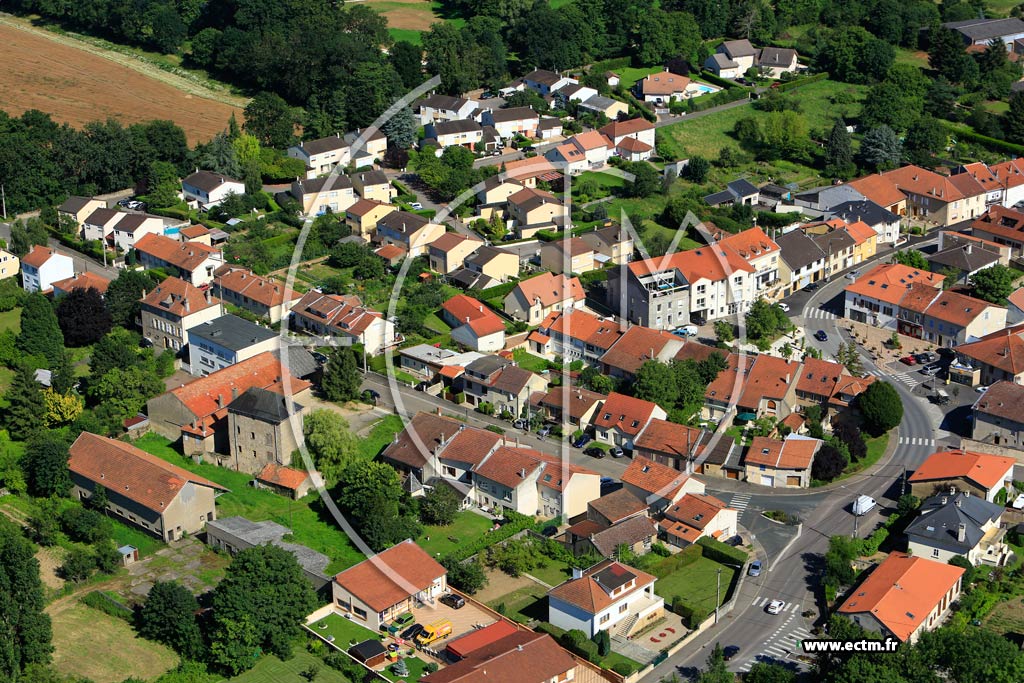 Photo arienne de Augny