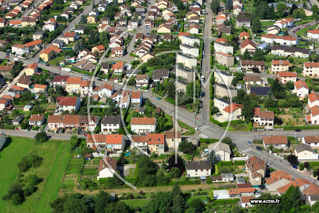 Photo arienne de Blnod-ls-Pont--Mousson