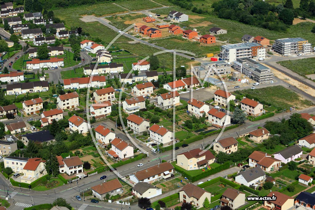 Photo arienne de Blnod-ls-Pont--Mousson