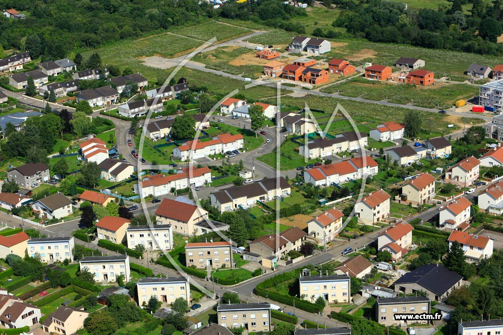 Photo arienne de Blnod-ls-Pont--Mousson