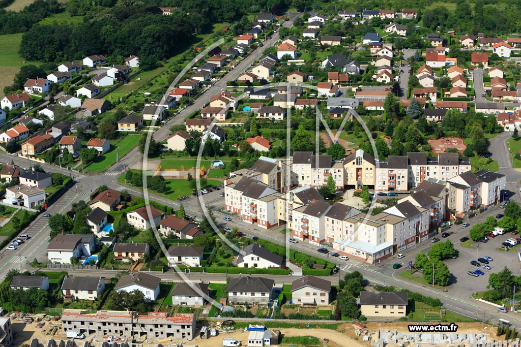 Photo arienne de Blnod-ls-Pont--Mousson