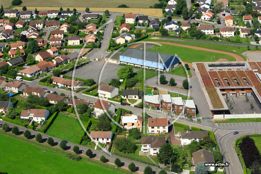 Photo arienne de Blnod-ls-Pont--Mousson