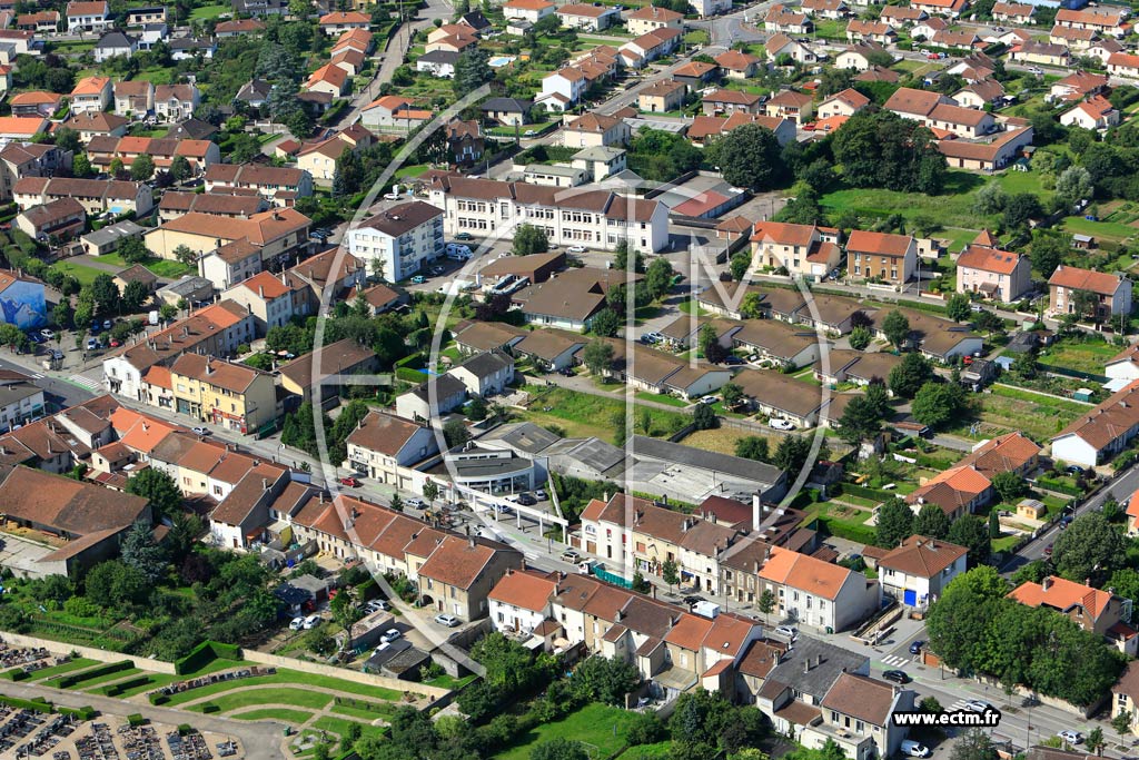 Photo arienne de Blnod-ls-Pont--Mousson