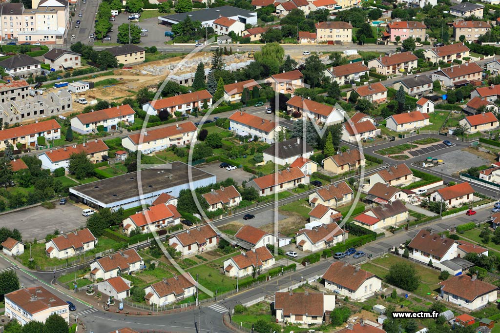 Photo arienne de Blnod-ls-Pont--Mousson