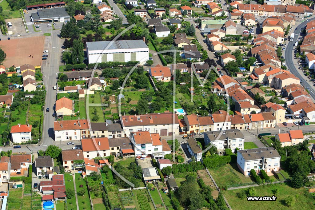 Photo arienne de Blnod-ls-Pont--Mousson