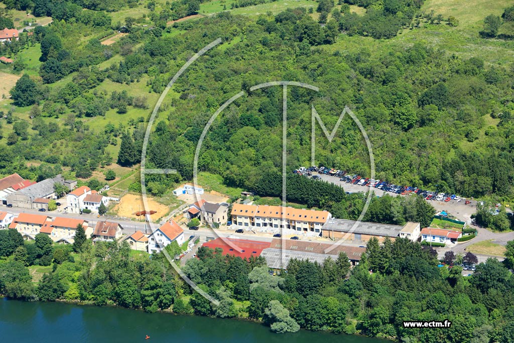Photo arienne de Corny-sur-Moselle