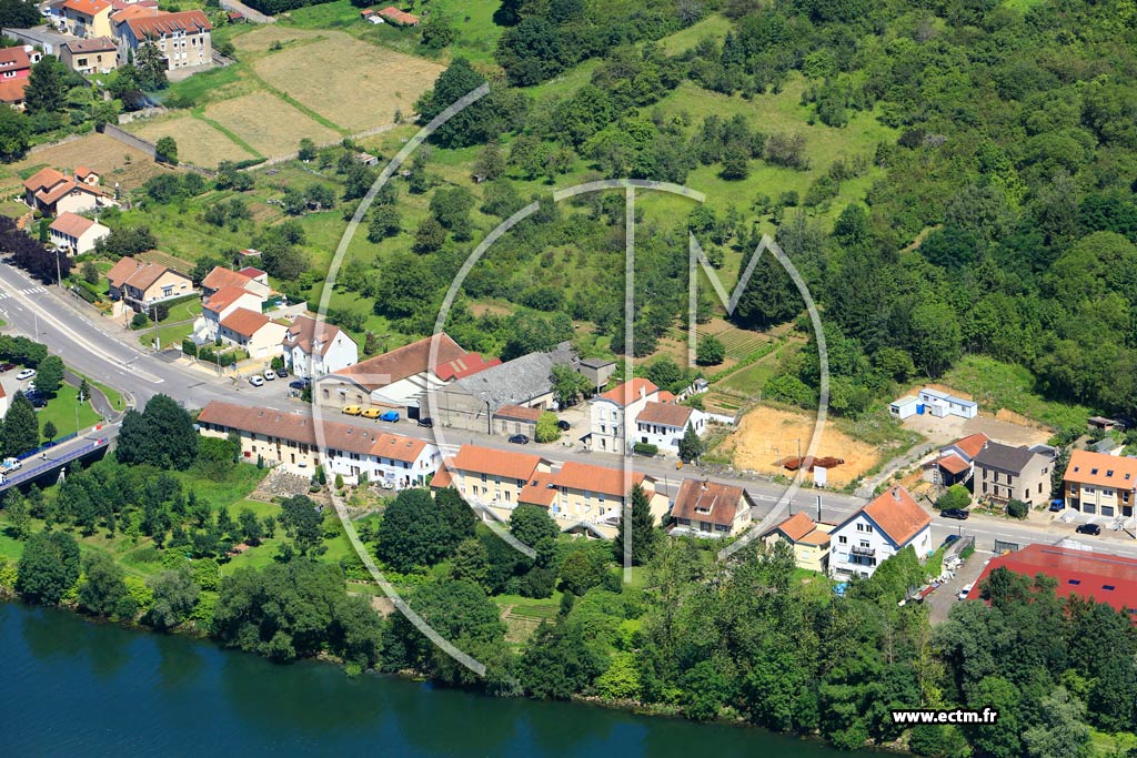 Photo arienne de Corny-sur-Moselle