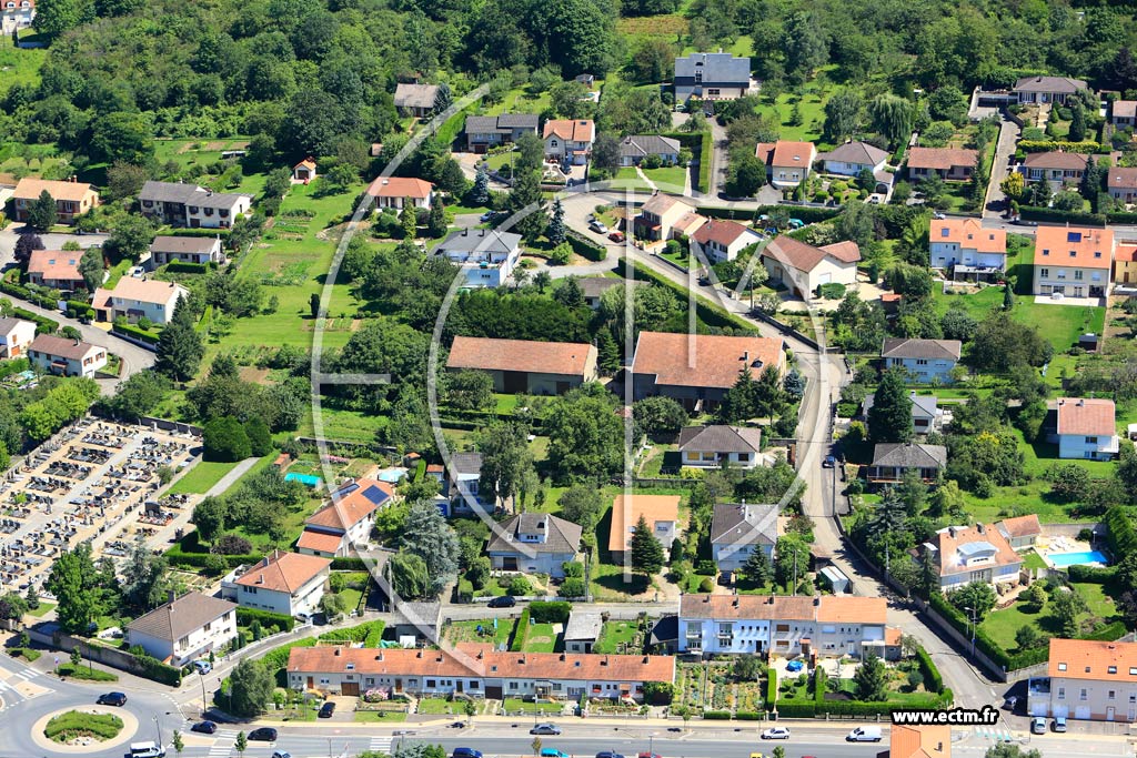 Photo arienne de Corny-sur-Moselle