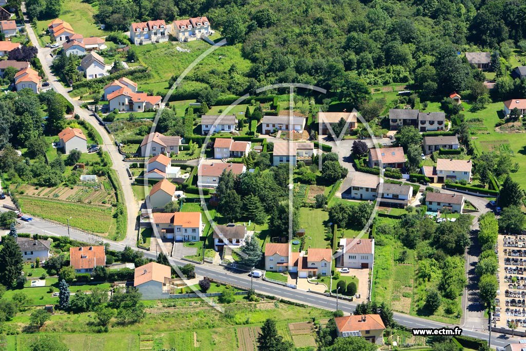 Photo arienne de Corny-sur-Moselle