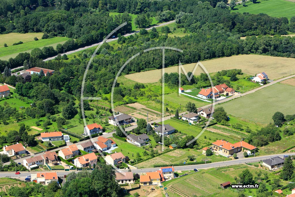 Photo arienne de Corny-sur-Moselle