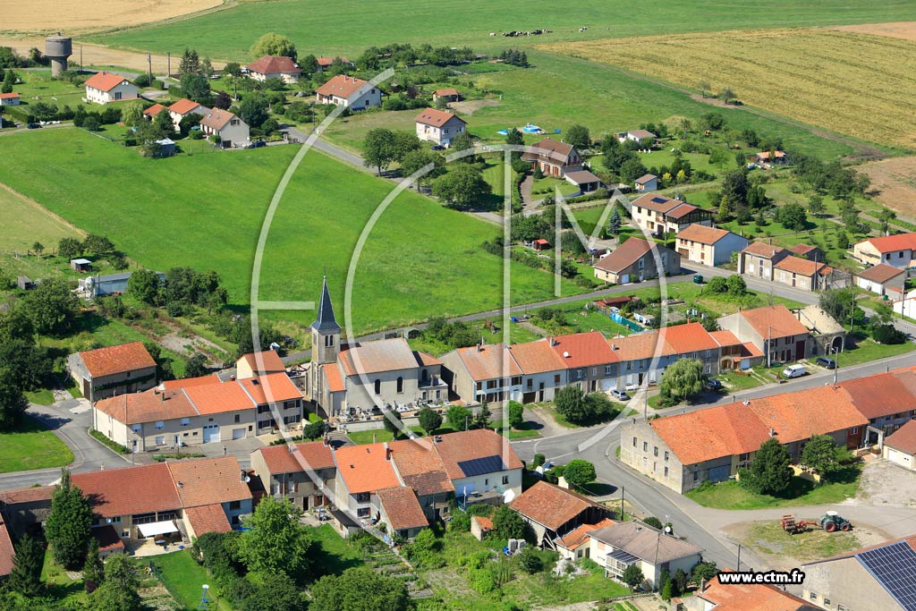 Photo arienne de Flocourt