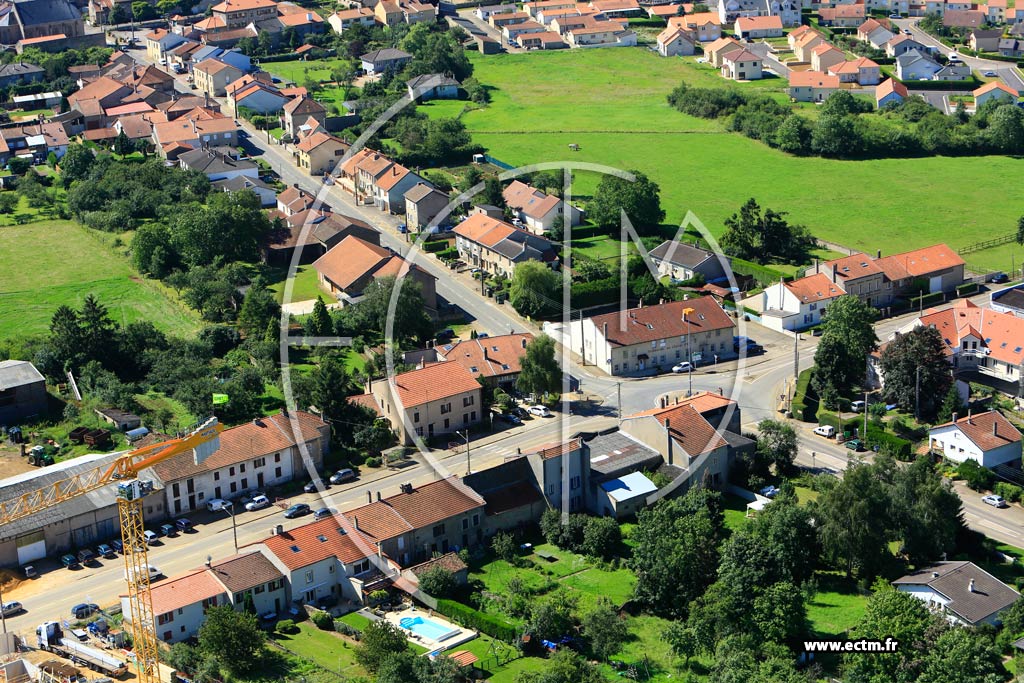 Photo arienne de Gravelotte