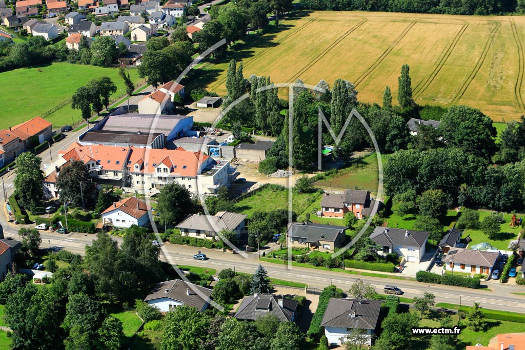 Photo arienne de Gravelotte