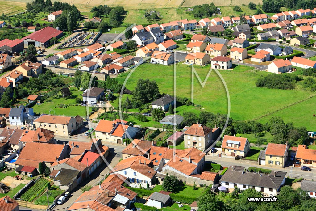 Photo arienne de Gravelotte